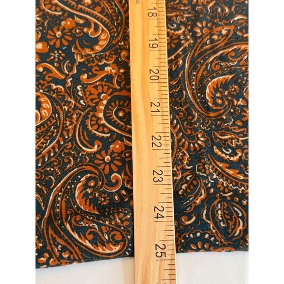 Anthropologie Daniel Rainn Boho Paisley Sleeveless Top Sz M EUC Summer Vibes - Picture 6 of 8